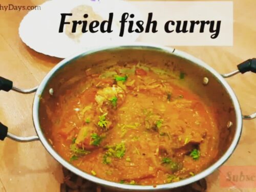 fried fish curry