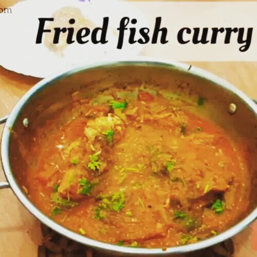 fried fish curry