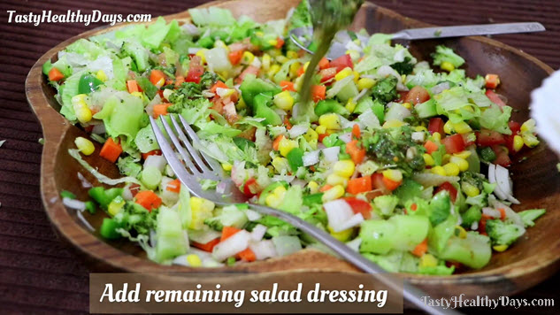 American green salad
