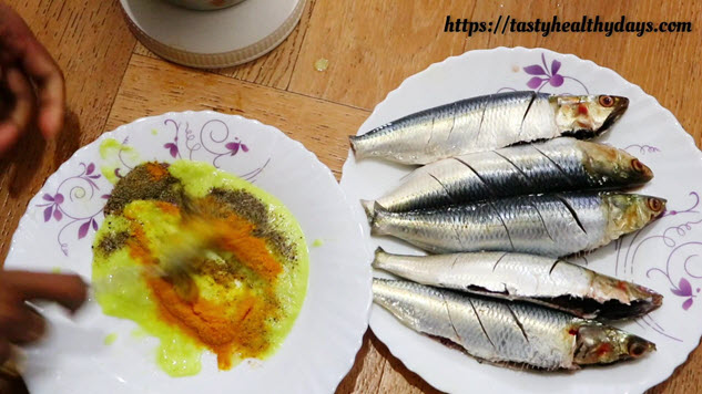 sardines fish fry