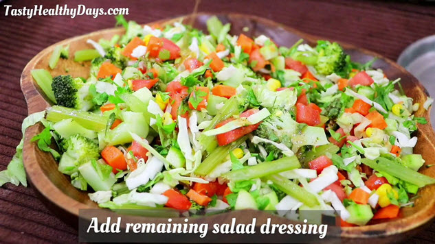 prawn veg salad